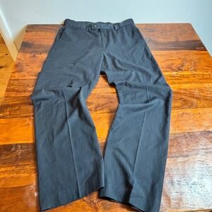 Louis Raphael Tailored Black Dress Pants Mens Size 34x32 Polyester‎ Viscose